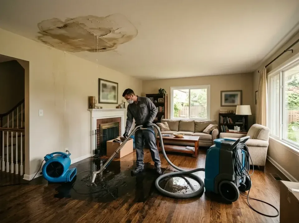 attic-pipe-burst-ceiling-drip-008 — frequently asked questions, Water Damage Restoration & Carpet Care in Breckenridge Hills…